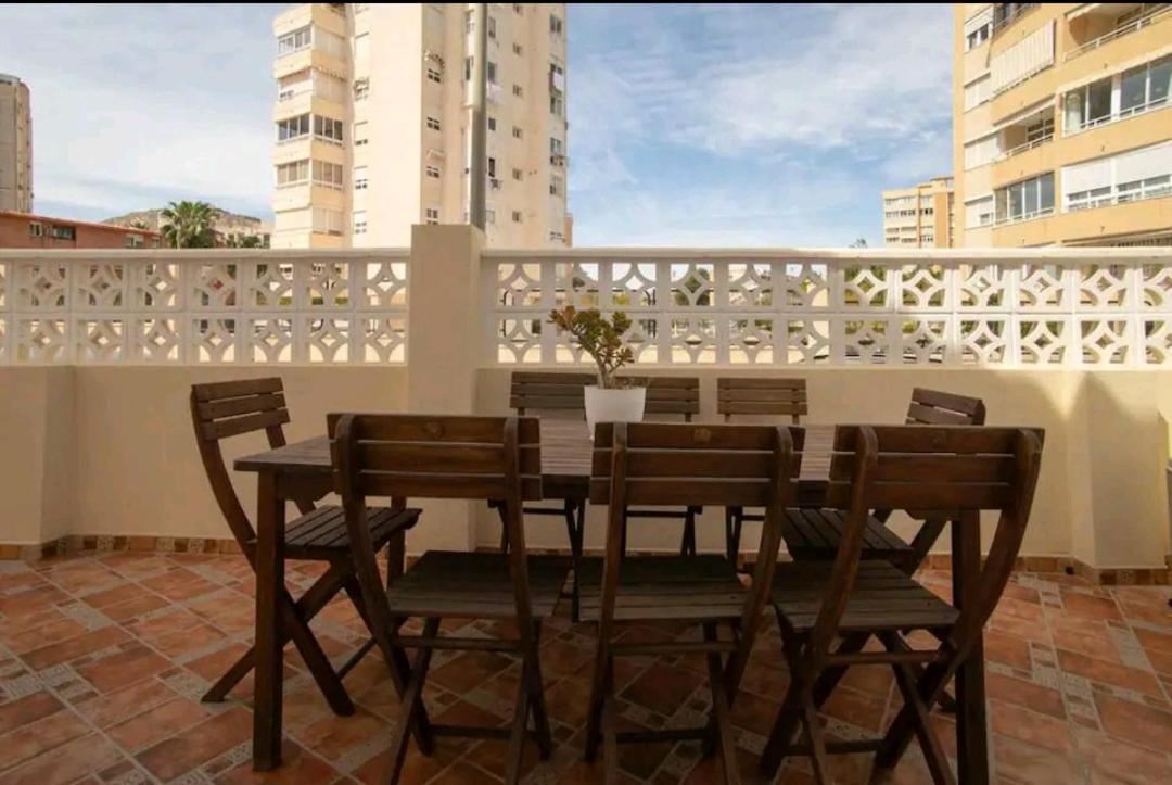 Albufereta Cozy Studio With A Great Terrace Lägenhet Alicante Exteriör bild